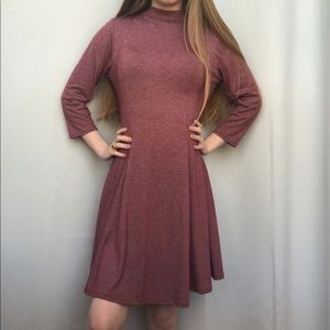 Soft 3/4 Sleeve Dress